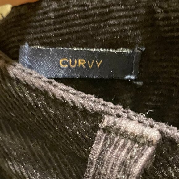 Talbots 6P Curvy Black Corduroy Pants - Picture 4 of 11